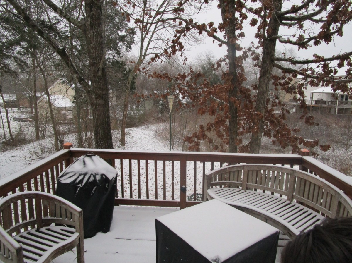 It is still&nbsp;snowing