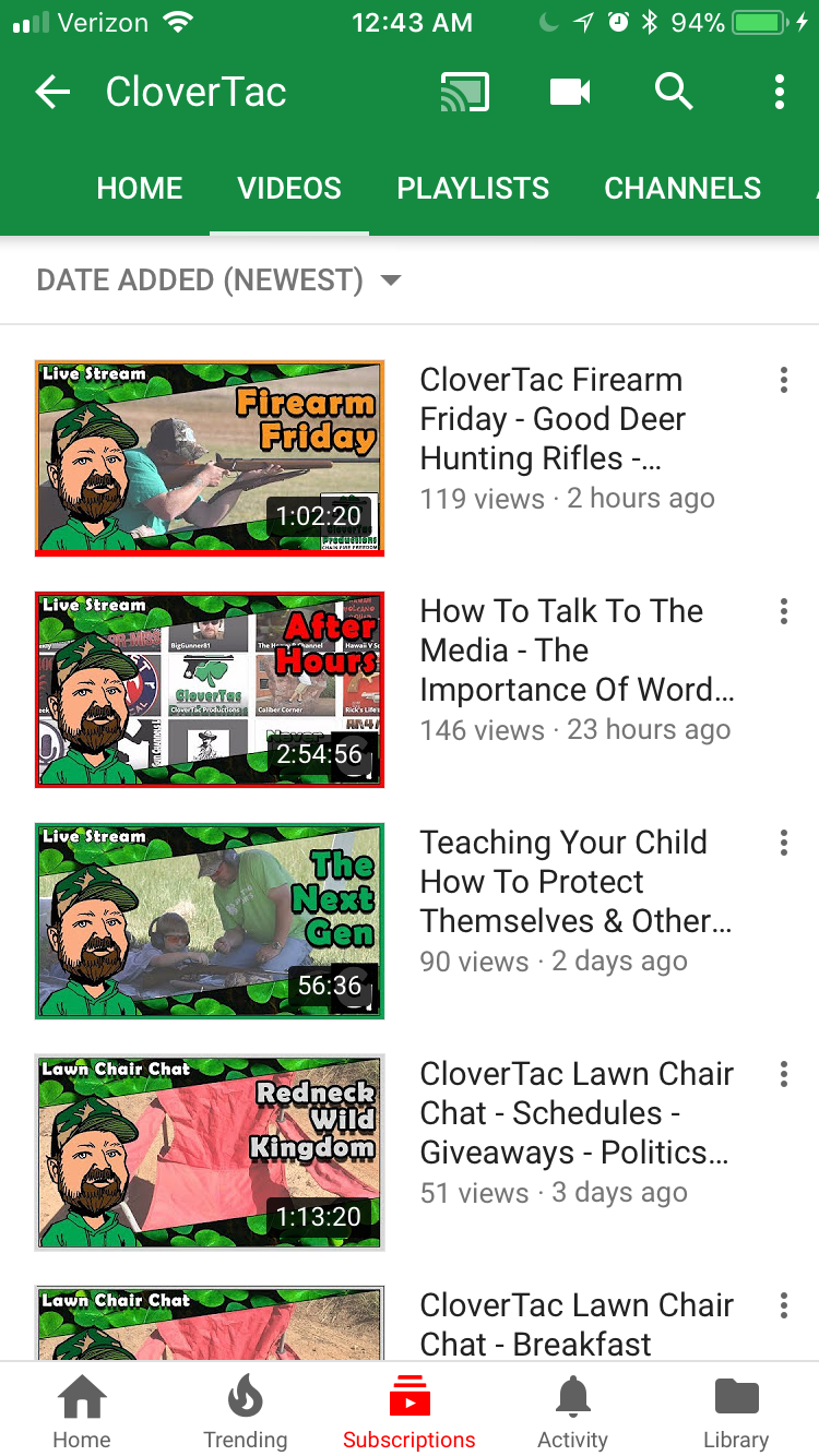 I was on CloverTac Pod&nbsp;Cast